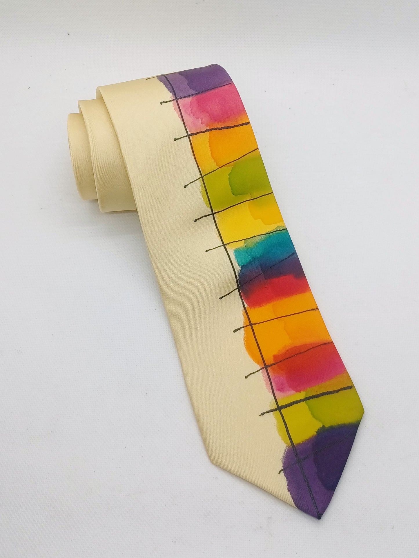 Yellow Half Stripe