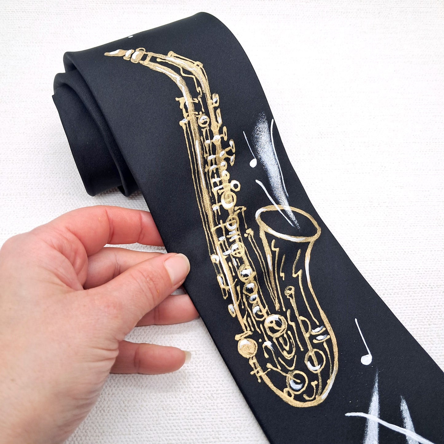 Saxophone Necktie 