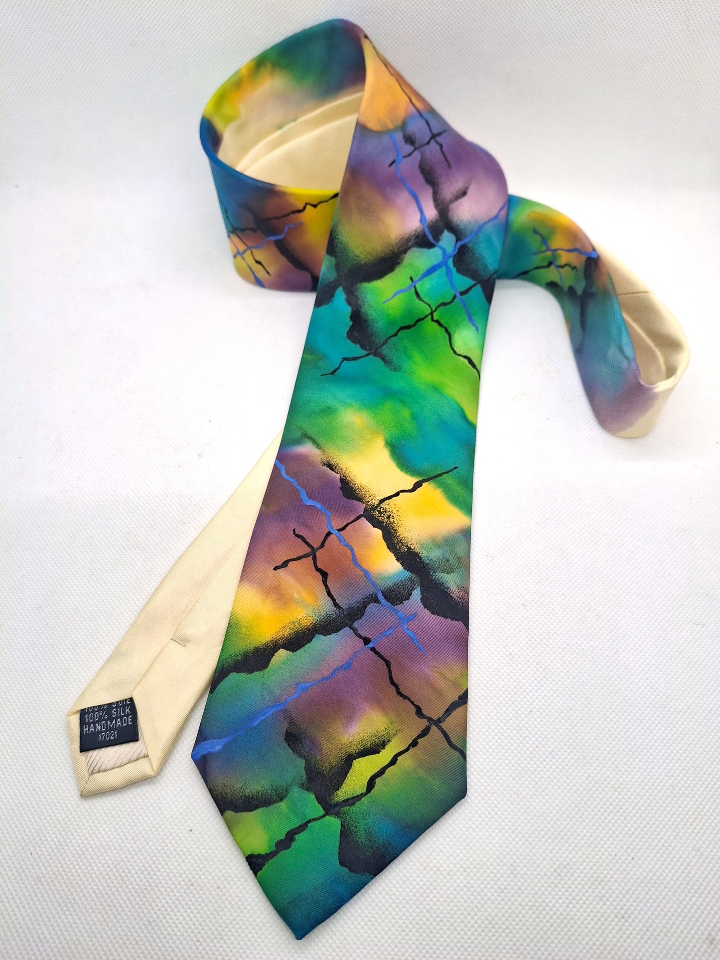 Teal & Purple Cross